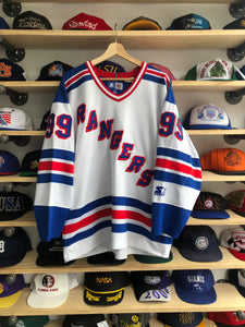 Vintage Starter New York Rangers Wayne Gretzky Jersey Size XL