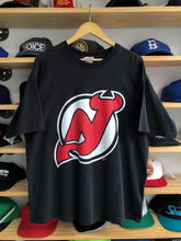 Load image into Gallery viewer, Vintage Magic Johnson Originals Single Stitched New Jersey Devils Logo Tee Size XL
