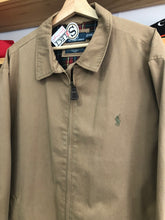 Load image into Gallery viewer, Vintage Polo Ralph Lauren Tartan Lined Harrington Zip Up Jacket Size 2XL

