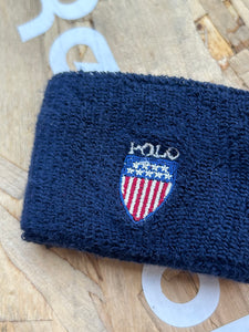 Vintage Polo Ralph Lauren Shield Arm Sweatband