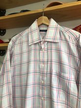 Load image into Gallery viewer, Vintage Burberry London Plaid Checkered Button Up Shirt Size 16R

