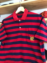 Load image into Gallery viewer, Vintage Ralph Lauren Polo Scribble Striped Shirt Size Small
