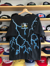 Load image into Gallery viewer, Vintage USA Thunder Tiger AOP Tee Size Large
