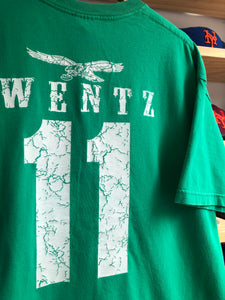 2010s Philadelphia Eagles Carson Wentz Tee Size XL
