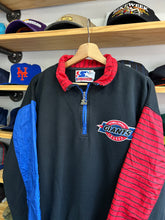 Load image into Gallery viewer, Vintage 1980s Starter New York Giants Half Zip Sweater Large
