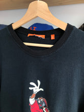 Load image into Gallery viewer, Vintage 90s Iceberg Jeans Bugs Bunny Football Boot Long sleeve Tee XL
