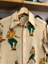 Load image into Gallery viewer, Vintage Cacharel Football Button Shirt Size Small
