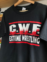 Load image into Gallery viewer, Vintage CWF Extreme Wrestling Tee Size Large

