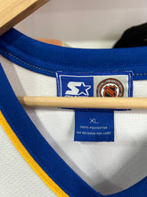 Load image into Gallery viewer, Vintage Starter St Louis Blue Bret Hull Stitched Jersey XL
