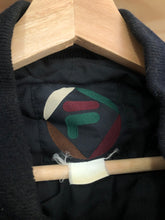 Load image into Gallery viewer, Vintage Fila Wool/Leather Varsity Style Jacket Size XL/2XL
