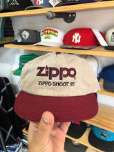 Load image into Gallery viewer, Vintage Zippo Lighter Shoot 95 Leather Strapback
