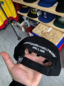 Vintage 2005 WWE Wrestlemania 21 Velcro Back Hat