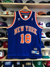 Load image into Gallery viewer, Adidas Hardwood Classics New York Knicks Phil Jackson Jersey Size Large

