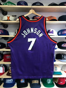 Vintage Champion NBA Phoenix Suns Kevin Johnson Jersey Size 52 / XXL
