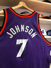 Load image into Gallery viewer, Vintage Champion NBA Phoenix Suns Kevin Johnson Jersey Size 52 / XXL

