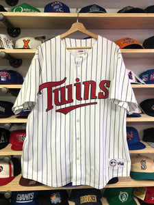 minnesota twins gear Vintage Majestic MLB Minnesota Twins Jersey Size XXL – Select Vintage BK