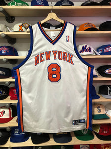 Vintage Reebok Authentic New York Knicks Sprewell Jersey Size 52 / XXL