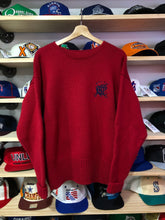 Load image into Gallery viewer, Vintage Ralph Lauren Polo Scribble Wool Knit Sweater Size Medium
