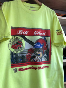 Vintage Bill Elliot Winston Cup Champion Tee Size XL
