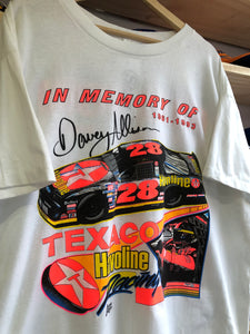 Vintage 1993 Davey Allison Memorial NASCAR Tee Size XL