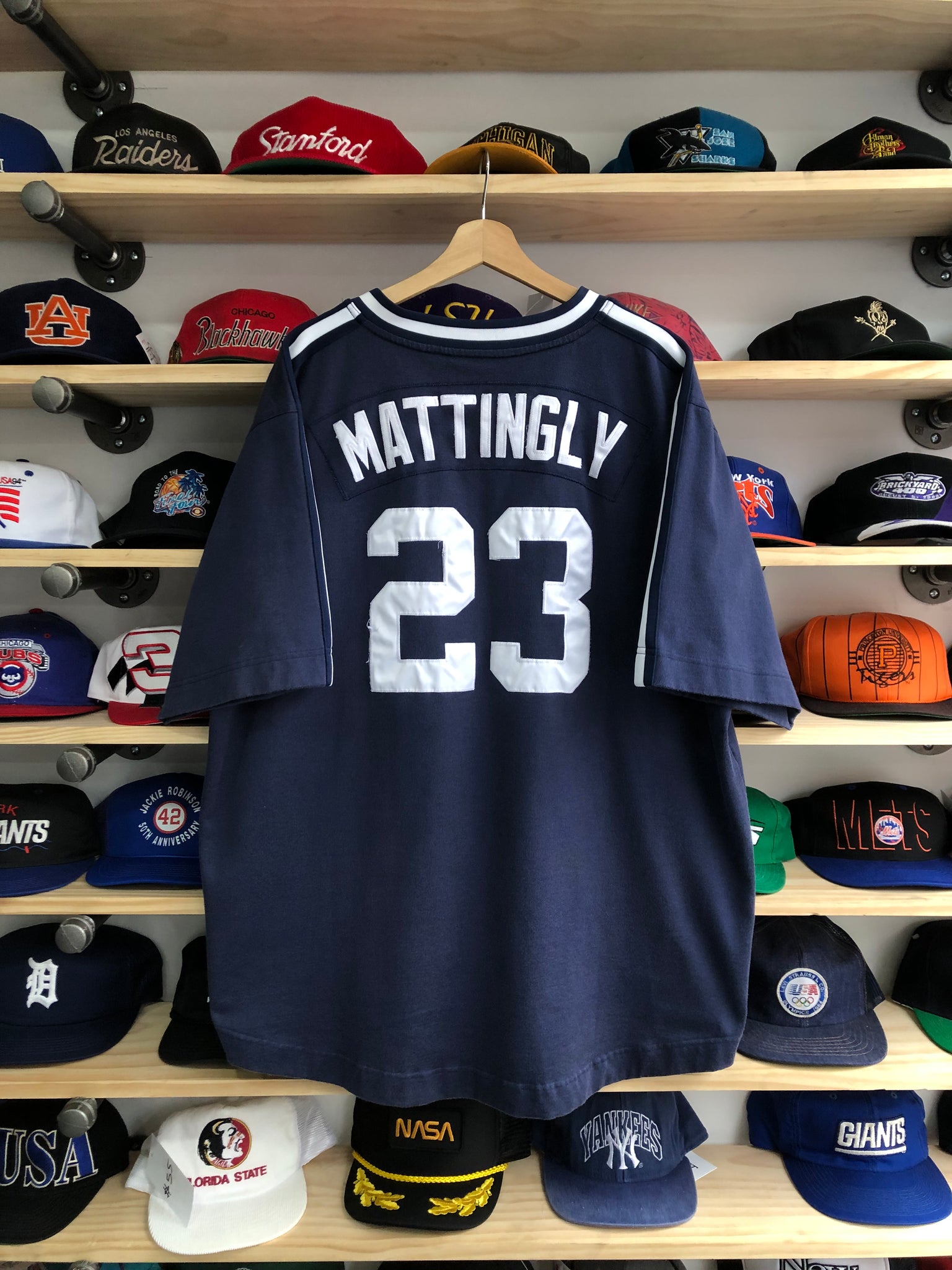 Vintage Nike Cooperstown Collection Yankees Don Mattingly Shirt Jersey –  Select Vintage BK