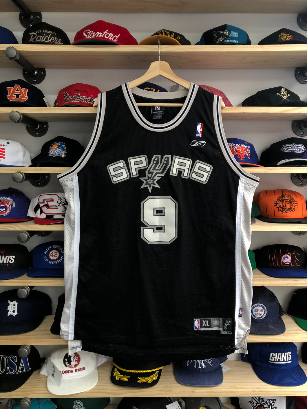 Vintage Reebok San Antonio Spurs Tony Parker Swingman Jersey Size XL