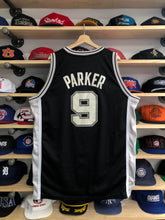 Load image into Gallery viewer, Vintage Reebok San Antonio Spurs Tony Parker Swingman Jersey Size XL
