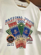 Load image into Gallery viewer, Vintage Mets VS Cardinals 2000 NLCS Ticket Tee Size Large

