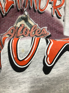 Vintage 1998 Baltimore Orioles Graffiti Tee Size Large