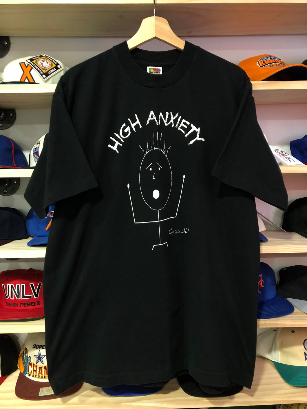 Vintage 90s High Anxiety Tee Size XL