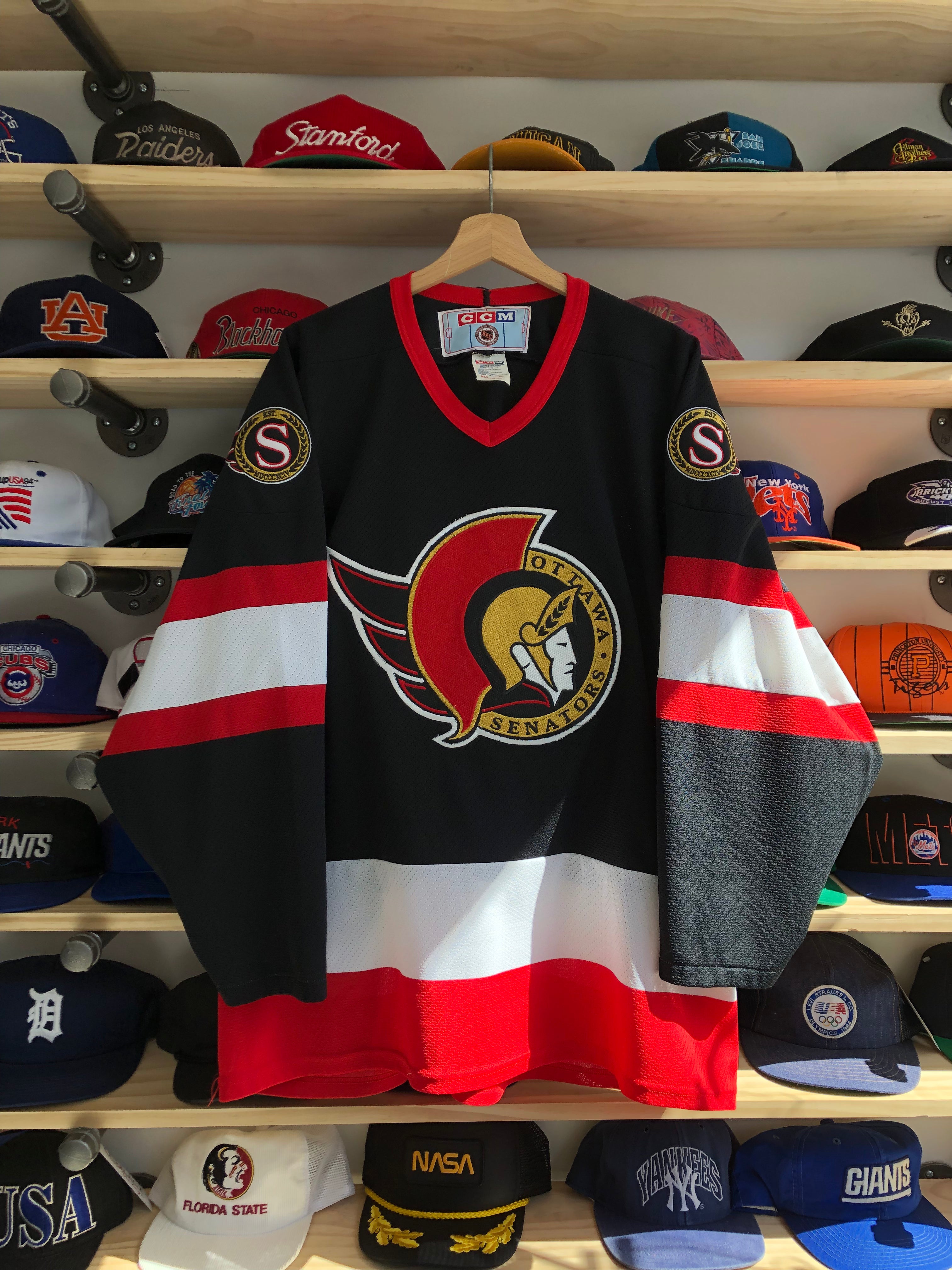 Vintage Ottowa Senators shops Jersey