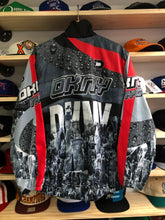 Load image into Gallery viewer, Vintage DKNY Active All Over Print Windbreaker Cycling Jacket Size Large
