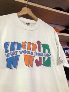 Vintage 1998 What Would Jesus Do Tee Size XL