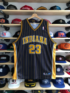 Vintage Reebok Indiana Pacers Ron Artest Authentic Jersey Size 48/XL