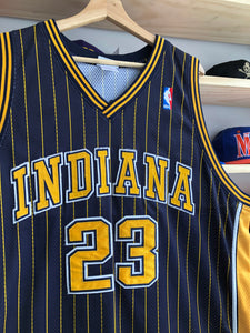 Vintage Reebok Indiana Pacers Ron Artest Authentic Jersey Size 48/XL