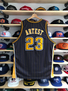 Vintage Reebok Indiana Pacers Ron Artest Authentic Jersey Size 48/XL