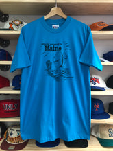 Load image into Gallery viewer, Vintage Expose Yourself To Maine Humor Tee Size Large
