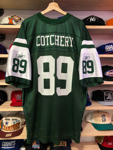 Vintage Reebok NFL New York Jets Cotchery Jersey Size Large