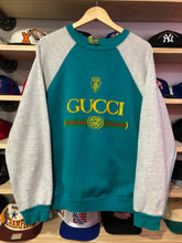 Load image into Gallery viewer, Vintage 80s G.G. Interlocking Logo Bootleg Crewneck Size XL
