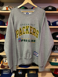 Vintage 1996 Champion NFL Green Bay Packers Crewneck Size XL