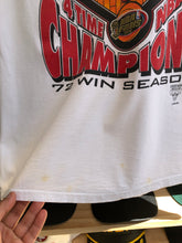Load image into Gallery viewer, Vintage 1996 NBA Finals Chicago Bulls Champions Tee Size Large
