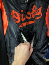 Load image into Gallery viewer, Vintage Early 80s MLB Baltimore Orioles Satin Jacket Size XXL
