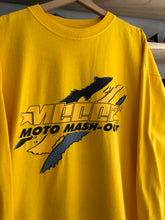 Load image into Gallery viewer, Vintage Mecca Moto Mash-Out Long Sleeve Tee Size 2XL/3XL
