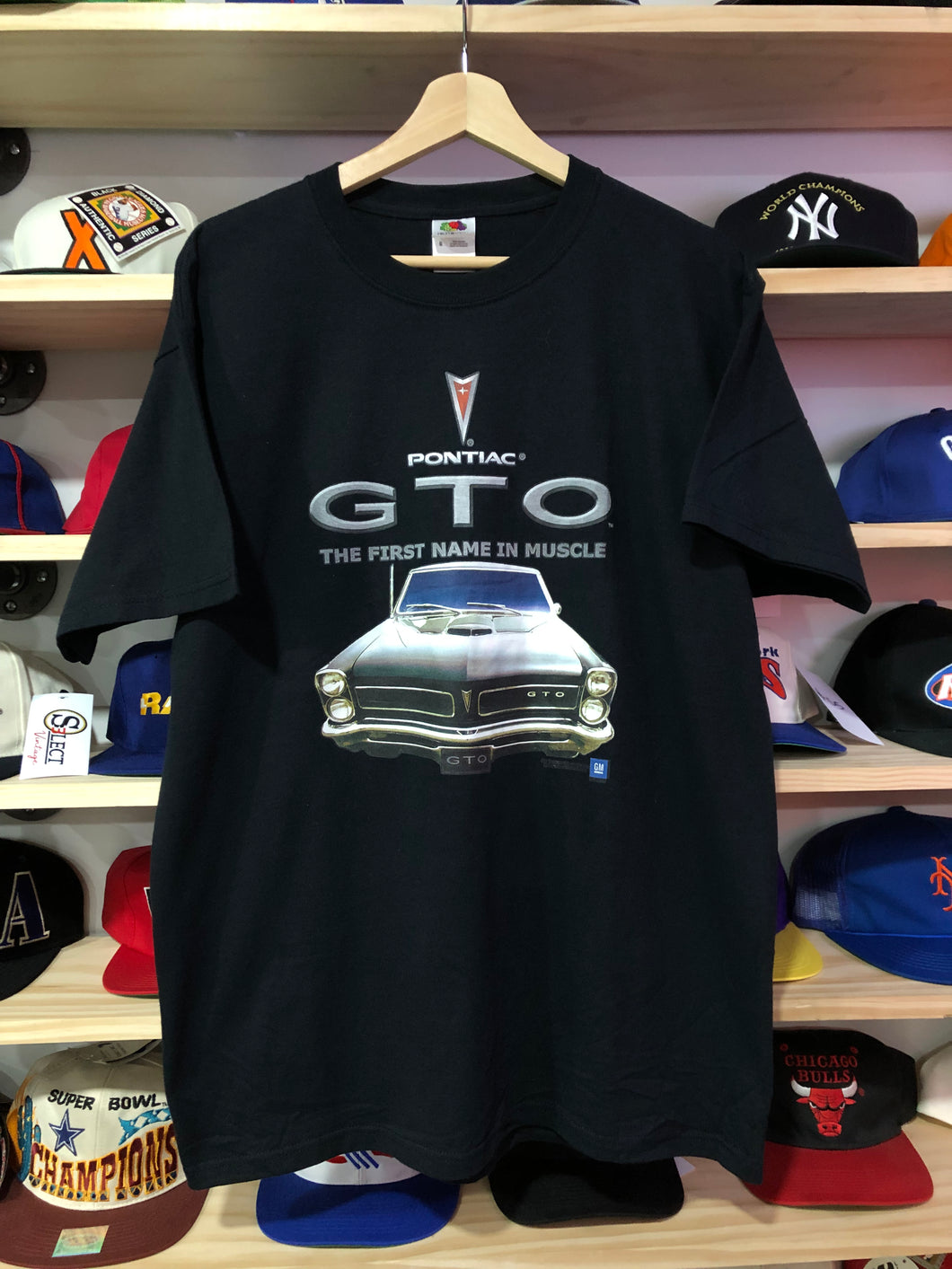 Vintage Deadstock Pontiac GTO Muscle Car Tee Size Large