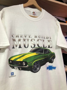 Vintage Deadstock Chevy Muscle Car Tee Size Medium