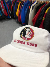 Load image into Gallery viewer, Vintage FSU Seminoles Corduroy Trucker Hat
