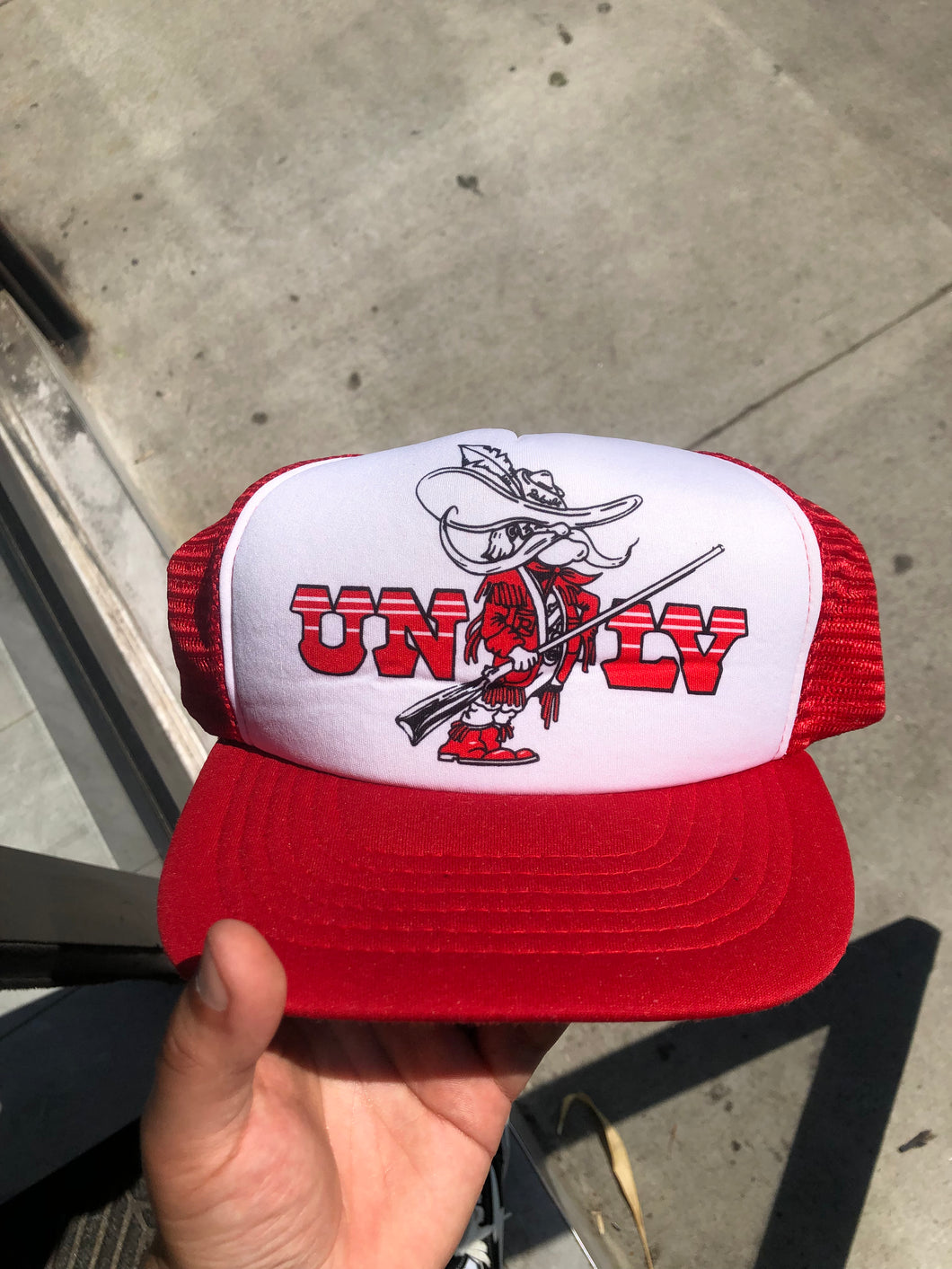 Vintage UNLV Runnin’ Rebels Trucker Snapback