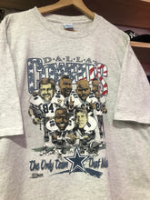 Load image into Gallery viewer, Vintage 1992 Salem Dallas Cowboys Caricature Tee Size XL
