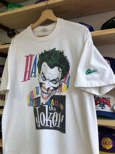 Vintage 1987 DC Comics Joker HAHAHA Tee Size XL
