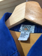 Load image into Gallery viewer, Vintage Paco Jeans Colorblock Button Shirt Size Medium/Large
